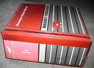 Massey ferguson 8780 combine service repair manual 