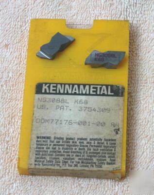 New kennametal NG3088L K68 carbide inserts 10PC box