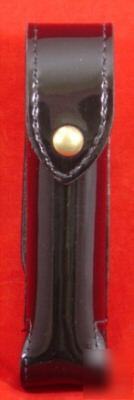 Safari leather high gloss mace pepper spray holder