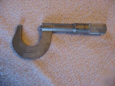 Starrett metric micrometer 25MM