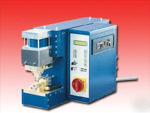 Strunk spot welder, tooled for copper wire splicing