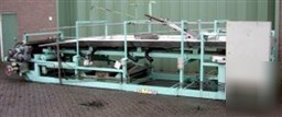 Used: pannevis vacuum belt filter, approximately 4 squa