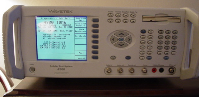 Wavetek 4300 cell test set acterna willtek