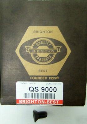 100 brighton-best flat head socket screw 3-48 x 1/4