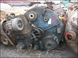 1000 gal pfaudler reactor, s/s, 75/195# - 26076