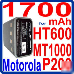 1700MAH battery for motorola P200 HT600 MT1000 ni-mh qb