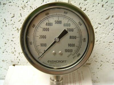 Ashcroft gauge ss 3-1/2