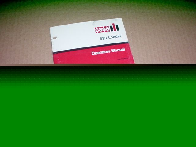 Case ih 520 tractor loader operator manual