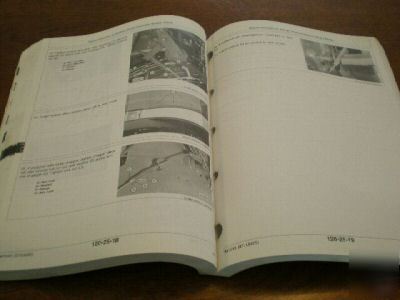 John deere cts rice combine combines technical manual