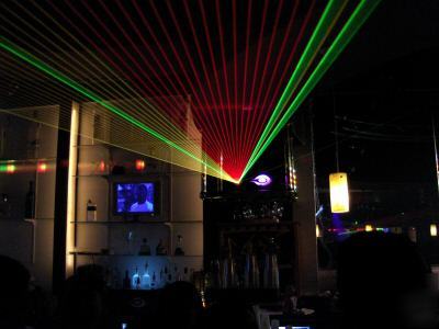 Laser light show projector system dpss yag argon ilda 