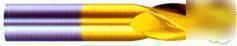 New 1/4 30504 4FL fullerton carbide ball end mills tin