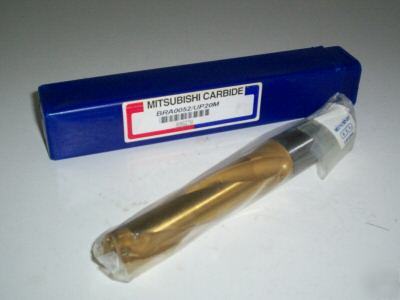 New 13/16 mitsubishi carbide tipped point drill .8125 
