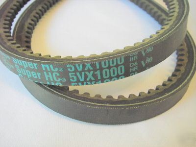 New 5VX1000, gates super hc molded notch drive belt, 