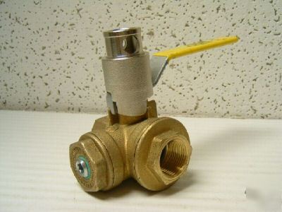 New jomar filter ball valve 1-1/4