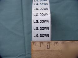 Sikorsky air l.g. down decal tape sticker landing gear