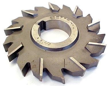 Staggered tooth side milling cutter 4