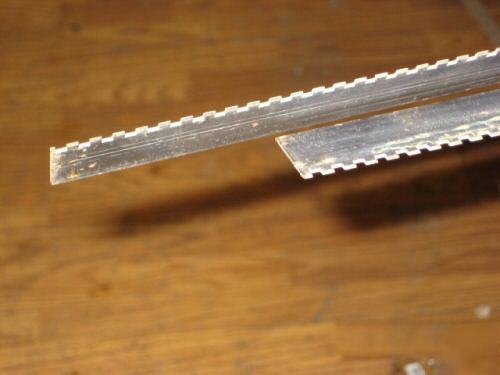 Steel rule die cutting blade knives .980 3PT 1/8 pref