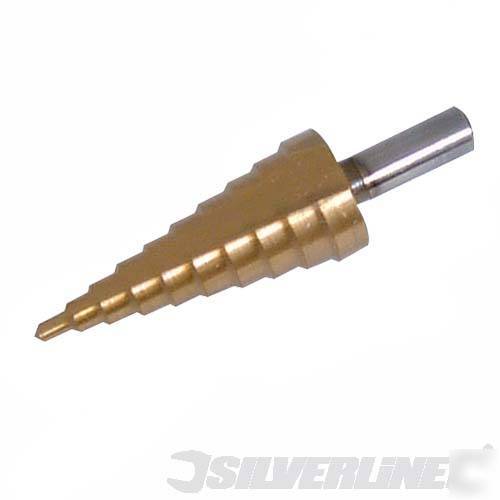 Titanium step drill bit 14-26MM 2MM inc 763594