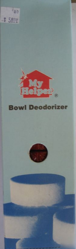 Urinal bowl deodorizers - 12 pack - 4 oz ea.-myh M104B