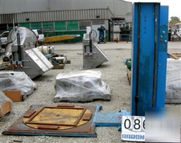 Used: altek pallet stretch wrapper. motorized turntable