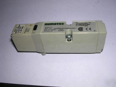 Used numatics solenoid valve ser. 2012, 122BA400M000061