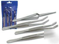 Velleman vttwset set of 4 tweezers