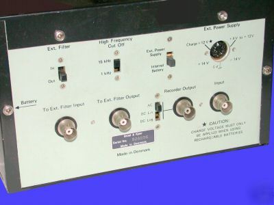 Very nice bruel & kjaer vibration meter model 2511