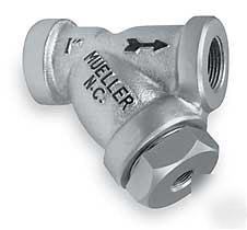 Y type strainer,cast carbon steel,1/2 in 1RND7