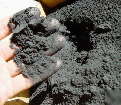 Carbon graphite powder 4LBS crucible cast glasswork
