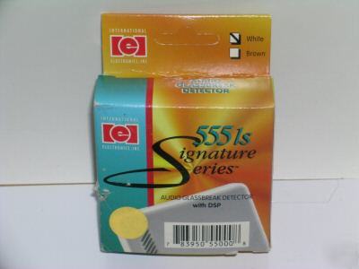 Iei 555LS signature series audio detector glassbreak wt