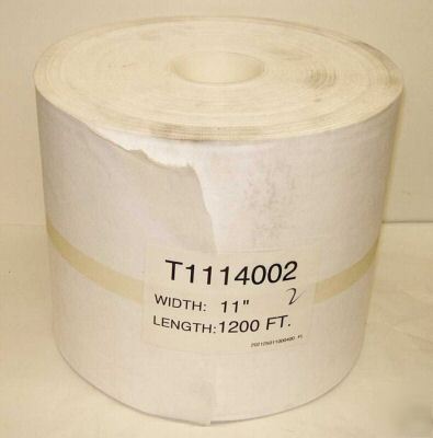 1200 ft bonded polyester filter fabric - 11 inch