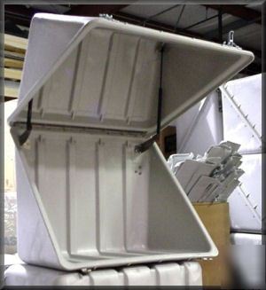 13 fiberglass dri store storage containers granular 
