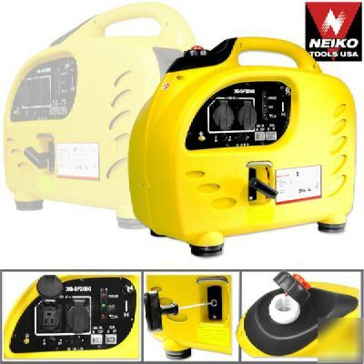 2000 watts digital gas generator sine wave portable