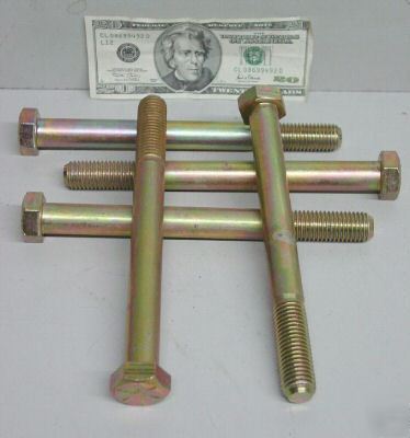 3/4 - 10 x 8 hex bolt / cap screw, grade 8 qty (1)