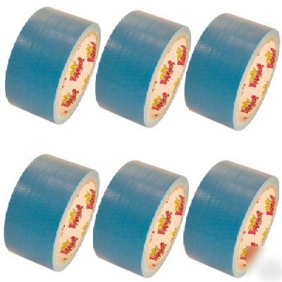 6 rolls light blue duct tape 2