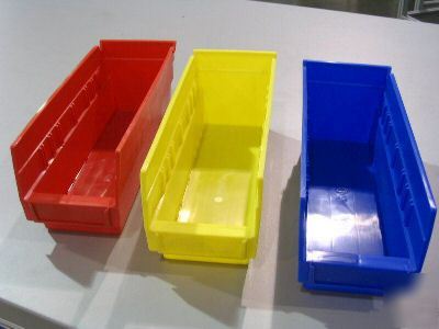 8020 shelf bin 11.625 x 4.125 x 4 red 2586 r