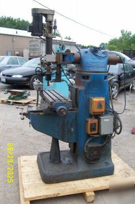 Bridgeport mill aro hydraulic tapping machine tapmatic