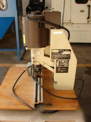 Challenge challenger paper drill model jo machine