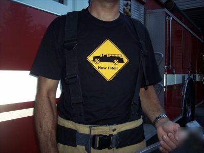 Firefighter emt paramedic ems fire fighter shirt - med