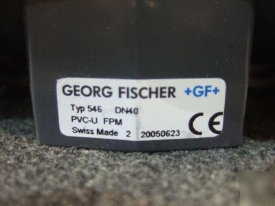 Georg fischer ball valve type 546