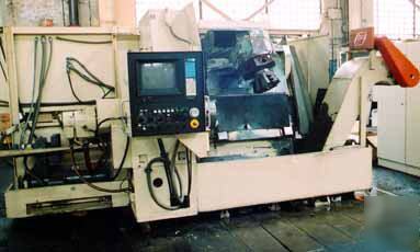 Giddings & lewis model 40C cnc slant bed lathe