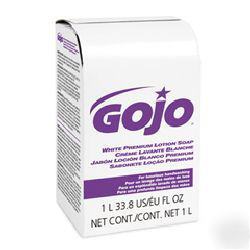 Gojo nxt white premium lotion soap refills goj 2104