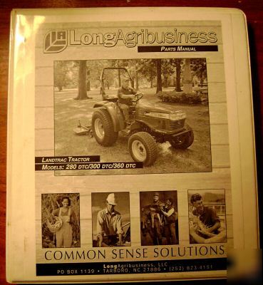 Long landtrac 280 dtc to 360 dtc tractor parts catalog