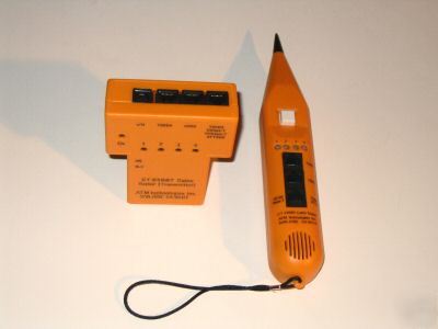 New 2468 cat 5 network cable tester, w/ tone probe