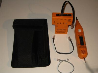 New 2468 cat 5 network cable tester, w/ tone probe