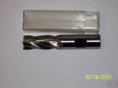 New - M42 cobalt roughing end mill 4 flute 7/16