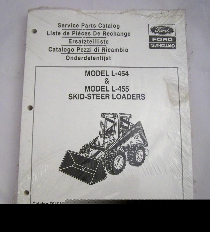 New holland service parts catalog l 455 l 454 new