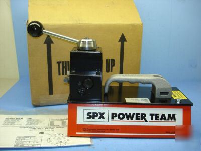 New power team HB444 5:1 hydraulic intensifier w/ valve