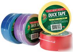 New red colored duck tape 20 yd duct