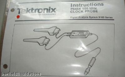 New tektronix P6454 100 mhz clock probe see pictures